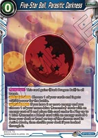 Five-Star Ball, Parasitic Darkness - Vicious Rejuvenation - Dragon Ball Super: Masters card