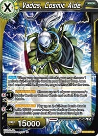 Vados, Cosmic Aide - Vicious Rejuvenation - Dragon Ball Super: Masters card
