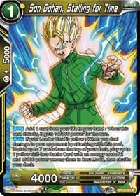 Son Gohan, Stalling for Time - Vicious Rejuvenation - Dragon Ball Super: Masters card