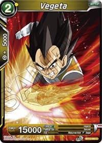 Vegeta - Vicious Rejuvenation - Dragon Ball Super: Masters card