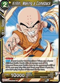 Krillin, Making a Comeback - Vicious Rejuvenation - Dragon Ball Super: Masters card