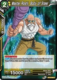 Master Roshi, Body of Steel - Vicious Rejuvenation - Dragon Ball Super: Masters card