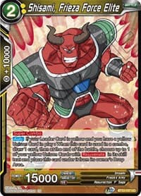 Shisami, Frieza Force Elite - Vicious Rejuvenation - Dragon Ball Super: Masters card