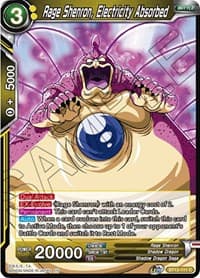 Rage Shenron, Electricity Absorbed - Vicious Rejuvenation - Dragon Ball Super: Masters card