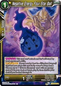 Negative Energy Four-Star Ball - Vicious Rejuvenation - Dragon Ball Super: Masters card
