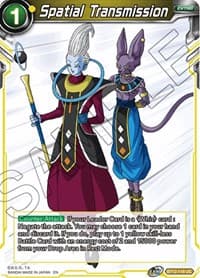 Spatial Transmission - Vicious Rejuvenation - Dragon Ball Super: Masters card