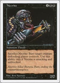 Necrite - Fifth Edition - Magic: The Gathering card