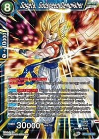 Gogeta, Godspeed Demolisher - Vicious Rejuvenation - Dragon Ball Super: Masters card