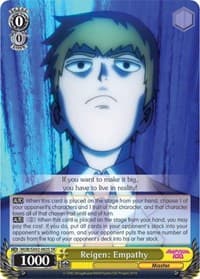 Reigen: Empathy (SR) - Mob Psycho 100 - Weiss Schwarz card