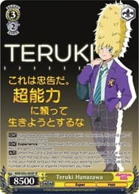 Teruki Hanazawa (SP) - Mob Psycho 100 - Weiss Schwarz card