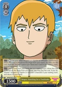Reigen: Searching for a Tsuchinoko - Mob Psycho 100 - Weiss Schwarz card