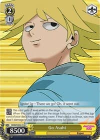 Go Asahi - Mob Psycho 100 - Weiss Schwarz card