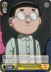 Daichi Shiratori - Mob Psycho 100 - Weiss Schwarz card