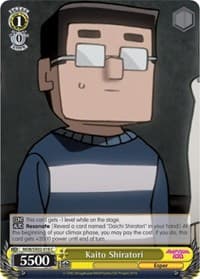 Kaito Shiratori - Mob Psycho 100 - Weiss Schwarz card