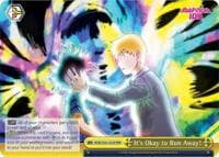 It's Okay to Run Away! (RRR) - Mob Psycho 100 - Weiss Schwarz card