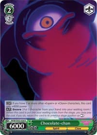 Chocolate-chan - Mob Psycho 100 - Weiss Schwarz card