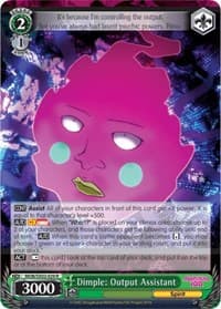 Dimple: Output Assistant - Mob Psycho 100 - Weiss Schwarz card