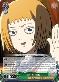 Ichi Mezato - Mob Psycho 100 - Weiss Schwarz card