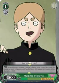 Mameta Inukawa - Mob Psycho 100 - Weiss Schwarz card