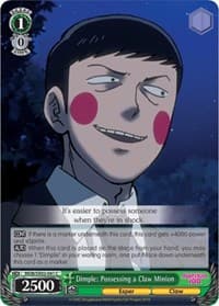 Dimple: Possessing a Claw Minion - Mob Psycho 100 - Weiss Schwarz card