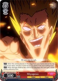 Miyagawa - Mob Psycho 100 - Weiss Schwarz card
