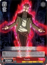 Terada - Mob Psycho 100 - Weiss Schwarz card