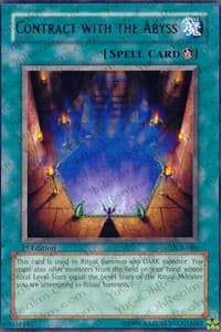 Contract with the Abyss - Dark Crisis - YuGiOh card