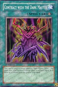 Contract with the Dark Master - Dark Crisis - YuGiOh card