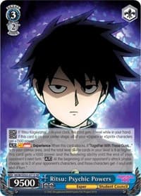 Ritsu: Psychic Powers (SR) - Mob Psycho 100 - Weiss Schwarz card