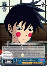 Ritsu: Newfound Powers - Mob Psycho 100 - Weiss Schwarz card