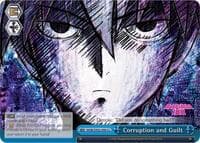 Corruption and Guilt - Mob Psycho 100 - Weiss Schwarz card