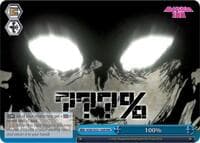 100% (RRR) - Mob Psycho 100 - Weiss Schwarz card
