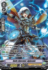Oath Liberator, Aglovale (SP) - V-BT12: Divine Lightning Radiance - Cardfight Vanguard card