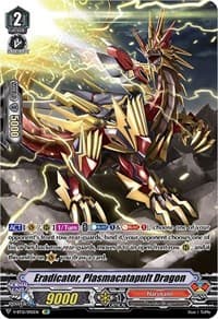 Eradicator, Plasmacatapult Dragon (SP) - V-BT12: Divine Lightning Radiance - Cardfight Vanguard card