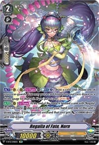 Regalia of Fate, Norn (SP) - V-BT12: Divine Lightning Radiance - Cardfight Vanguard card