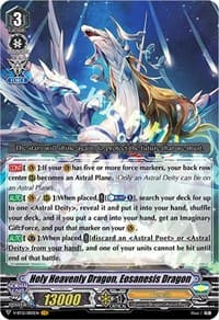 Holy Heavenly Dragon, Eosanesis Dragon - V-BT12: Divine Lightning Radiance - Cardfight Vanguard card