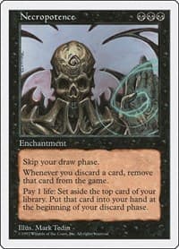 Necropotence - Fifth Edition - Magic: The Gathering card