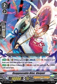 Unappeasable Biter, Gleipnir - V-BT12: Divine Lightning Radiance - Cardfight Vanguard card