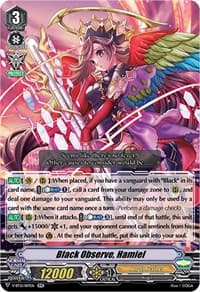 Black Observe, Hamiel - V-BT12: Divine Lightning Radiance - Cardfight Vanguard card