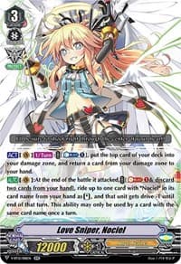 Love Sniper, Nociel - V-BT12: Divine Lightning Radiance - Cardfight Vanguard card