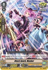 Black Spark, Munkar - V-BT12: Divine Lightning Radiance - Cardfight Vanguard card