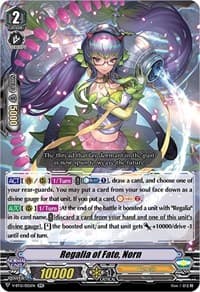 Regalia of Fate, Norn - V-BT12: Divine Lightning Radiance - Cardfight Vanguard card