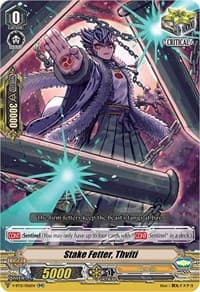 Stake Fetter, Thviti - V-BT12: Divine Lightning Radiance - Cardfight Vanguard card
