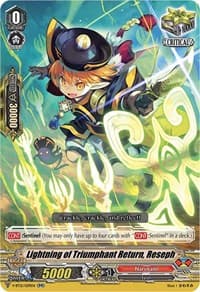 Lightning of Triumphant Return, Reseph - V-BT12: Divine Lightning Radiance - Cardfight Vanguard card