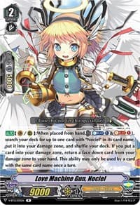 Love Machine Gun, Nociel - V-BT12: Divine Lightning Radiance - Cardfight Vanguard card