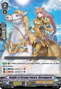Knight of Strong Favors, Berengaria - V-BT12: Divine Lightning Radiance - Cardfight Vanguard card