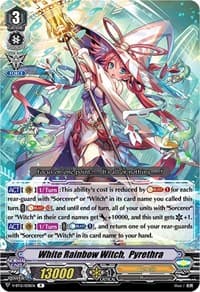 White Rainbow Witch, Pyrethra - V-BT12: Divine Lightning Radiance - Cardfight Vanguard card