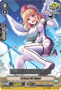 Critical Hit Angel - V-BT12: Divine Lightning Radiance - Cardfight Vanguard card