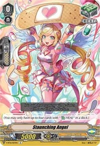 Staunching Angel - V-BT12: Divine Lightning Radiance - Cardfight Vanguard card