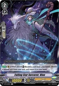 Falling Star Sorcerer, Vine - V-BT12: Divine Lightning Radiance - Cardfight Vanguard card